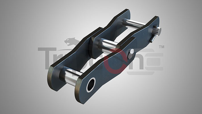 Chain With Riveted Attachment